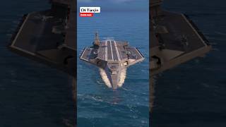 CN Tianjin - Assault carrier | Damage | Modern warships #Shorts