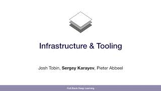 Overview (1) - Infrastructure and Tooling - Full Stack Deep Learning