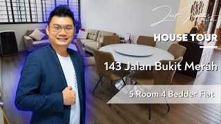 143 Jalan Bukit Merah Singapore HDB For Sale 4 Bedrooms [High Floor Unblocked Views]