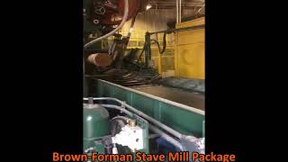 Brown-Forman Cooperage Stave Mill Package