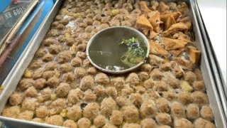 Bakso Pak Sabar Viral!!! Sehari Ratusan Kilo Bakso Ludes!! indonesian streetfood