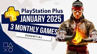 PlayStation Plus Essential January 2025 Monthly Games | PS Plus January 2025