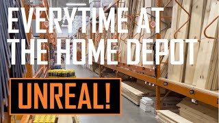 Everytime at The Home Depot. Where is the help? No customer service? Home Depot Struggles.