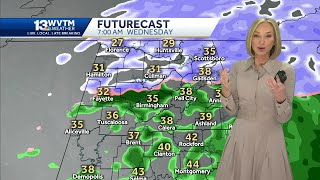 Snow possible in Alabama by midweek with dangerously cold temperatures