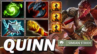 Quinn - Carry Mode Monkey King Comeback Gameplay | Dota 2 IMMORTAL RANK!