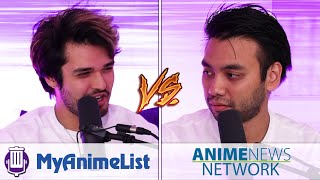 My Anime List vs. Anime News Network