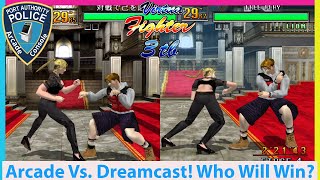 Virtua Fighter 3 vs Itself! Is the Dreamcast Port a Bad Version?