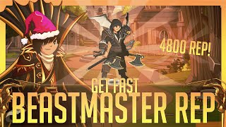 =AQW=  FAST 'BeastMaster Reputation' FULL Walkthrough [4800 Rep!]