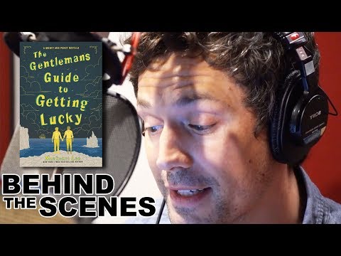 Recording the audiobook THE GENTLEMAN'S GUIDE TO GETTING LUCK! with Mackenzi Lee and Christian Coulson