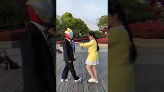 Ultraman dance Zero Ginga Tiktok tik tok Z 奧特曼兄弟的精彩舞蹈系列 奥特曼兄弟之间的战争  （黄鸭妹妹和奥特曼们搞笑瞬间） 2024 #shorts 008