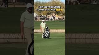 Scottie Scheffler nearly breaks his club after raging at Waste Management