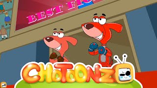 Rat A Tat Boxer Dog Don V/s Robot Rat  Brothers Funny kids cartoon show Chotoonz TV