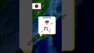 Martial arts from different countries Part 1 #shorts #martialarts