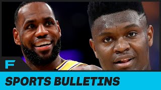 Zion Williamson Says Lebron James Deserves MORE Respect Than He Gets!