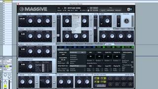 How to Create a Sub Bass Kick Drum in MASSIVE