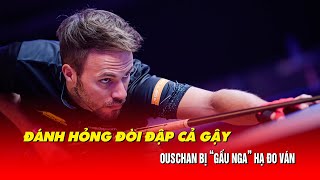 ĐÁNH HỎNG ĐÒI ĐẬP CẢ GẬY, OUSCHAN BỊ “GẤU NGA” HẠ ĐO VÁN