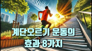 계단 오르기의 놀라운 효과  8가지!