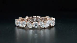 Mixed Shape Natural Diamond Eternity Band