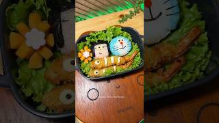 Bekal karakter doraemon #bento  #idebekal #bekalsekolah