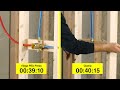 pex press vs clamp which one is faster viega