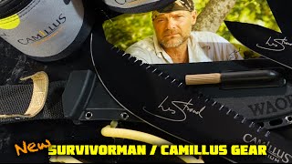 Les Stroud + Camillus Survivorman Survival Kits / Knives / SlingSHOT - Pt 1