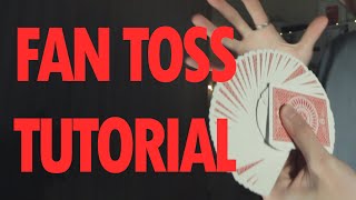 Cardistry Tutorial: FAN TOSS by Birger Karlsson