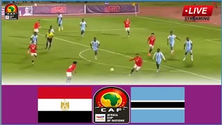 🔴Live Match: Egypt vs Botswana | Africa Cup of Nations/AFCON Qualifiers Full Stream Match Analysis.