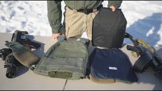 Modern Spetsnaz body armor ballistic test - Fort Technologies plate for Russian Special Forces