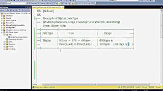 SQL Server Data Type - BigInt (English)