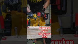 Dewalt DCF860 Flexvolt 12ah vs Milwaukee Gen 4 Impact (2953-20) High Output 12ah