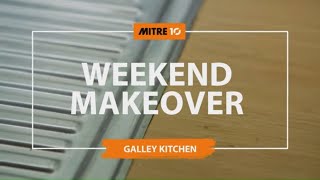 Galley Kitchen Makeover | Mitre 10 Weekend Makeovers