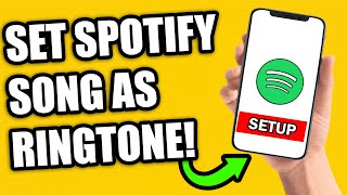 How To Set Spotify Song As A Ringtone | Set Ringtone With Spotify Song!