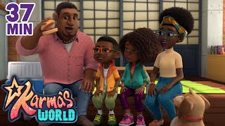 Thankful for Family and Friends 💕👪🏾 Happy Thanksgiving! 🦃🍂 Karma's World | Netflix