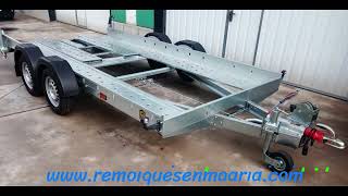 Plataforma portacoches para 2.000 kg.