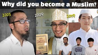 How did the 3 Christians become Muslims in Korea? [1]
