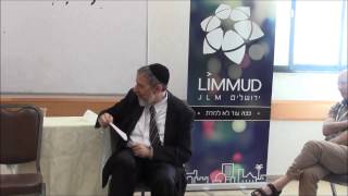 Jewish and Democratic State - Michael Melchior - Hebrew - Limmud Jerusalem