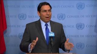 Danny Danon (Israel) on the situation in the West Bank - Security Council Stakeout (24 July 2017)