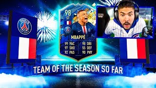 OMG I PACKED 98 TOTS MBAPPE!! WTF!! FIFA 20