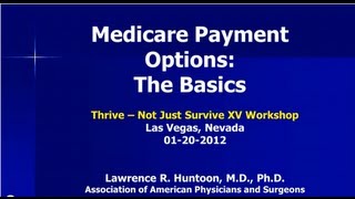 Physician Medicare Payment Options - The Basics and How to Opt Out