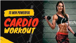 15 Min Powerful Cardio Workout #youtubeshorts #trending #shorts
