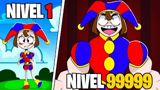 Evolui meu Digital Circus até o Nivel Máximo!