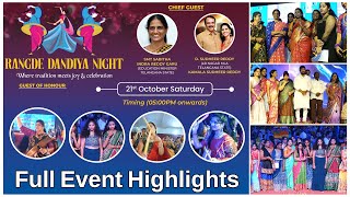 RANGDE Dandiya Night organized by Rangde Team | Navaratri Celebrations | VBG Media.