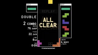 [Tetr.io] 10 Perfect Clears Badge