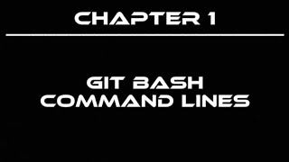 6. Chapter 1 | Git Bash Command Lines | Python Course