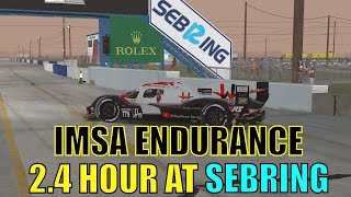 $ LIVE!!! Saturday 1PM Eastern  2.4 Hour IMSA iRacing at Sebring