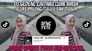 DJ TRESNO TEKAN MATI VIRAL TIKTOK | DJ GEDENE CINTAKU LUAR BIASA JELAS PALING TULUS SAK DUNIA 2024