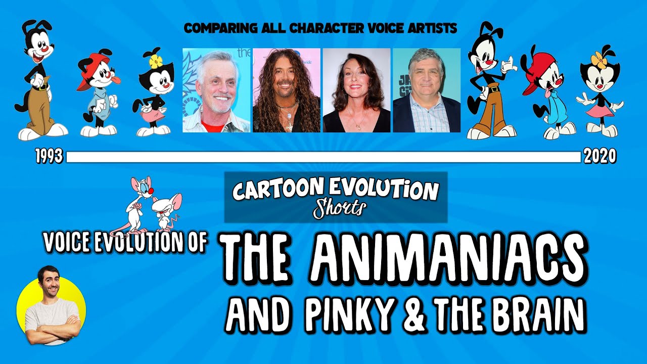 Voice Evolution Of ANIMANIACS / PINKY & BRAIN - Original & Reboot ...