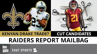 Kenyan Drake Trade To Saints? Raiders Rumors Mailbag On Cutting Isaiah Pola-Mao & Thayer Munford