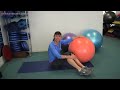 3 pelvic floor safe core stability ball exercises for women