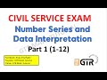 Civil Service Exam Reviewer 2024 - Part 1 | Number and Letter Series and Data Interpretation